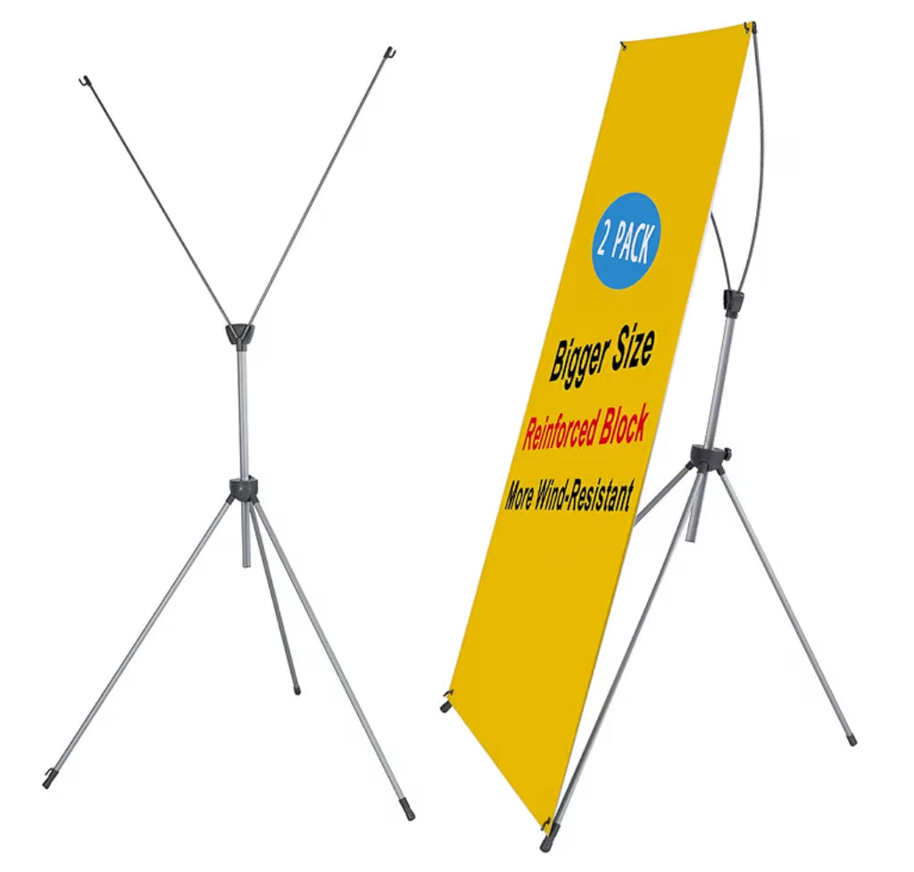 Retractable Banner Stand And X-Stand