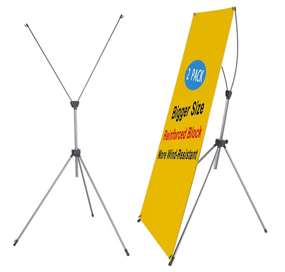 Retractable Banner Stand And X-Stand
