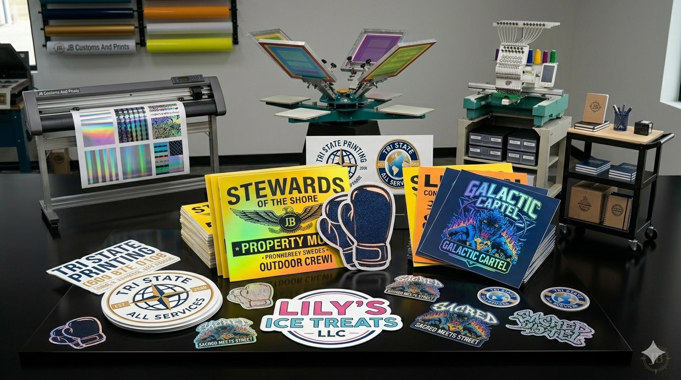 Holographic and foil stickers product image