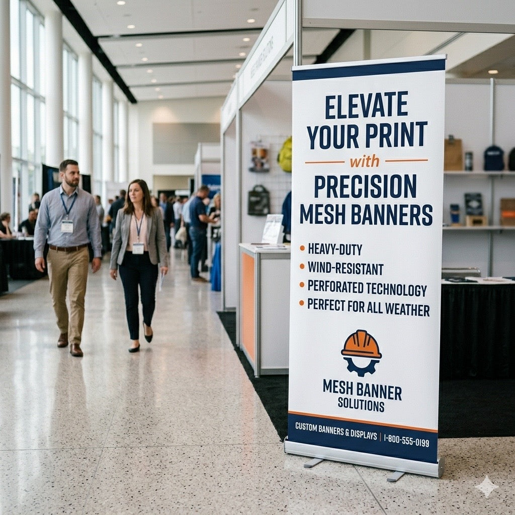 Retractable banner stand trade show product image