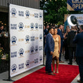 Step and repeat backdrop event photo product image